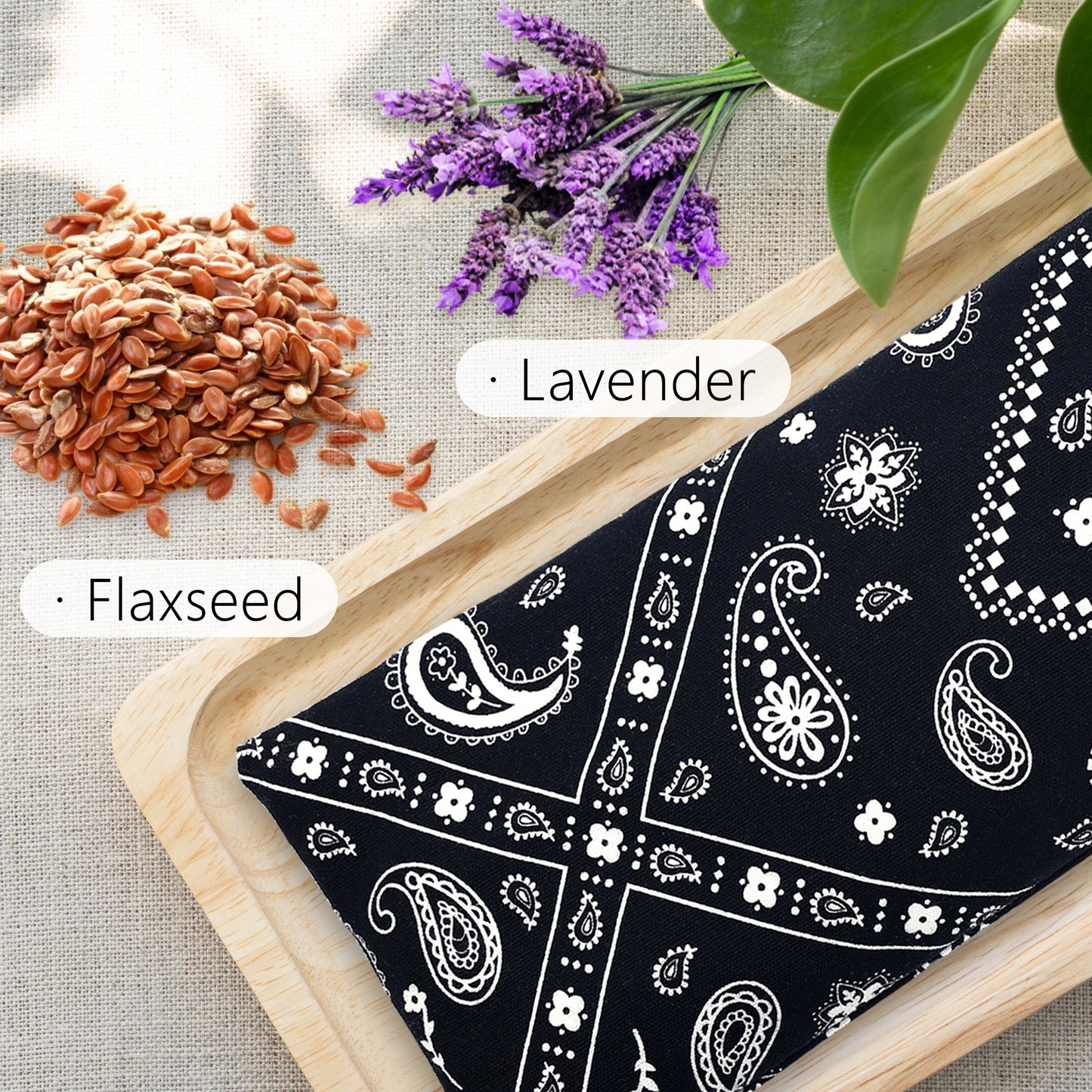 Eye Pillow with Extra Cover Sleep Eye Bag Meditation Accessories Lavender Weighted Eye Mask for Sleeping, Yoga, Meditation, Self Care Relaxation Gifts for Women Mom