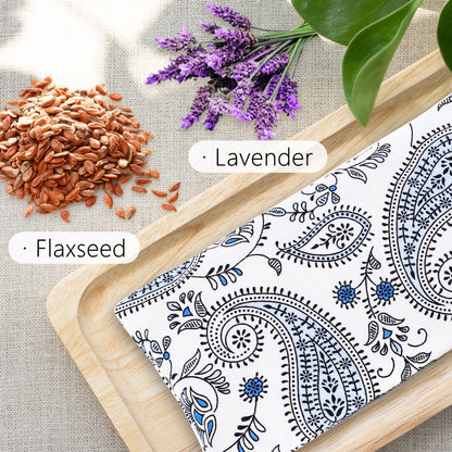 Eye Pillow with Extra Cover Sleep Eye Bag Meditation Accessories Lavender Weighted Eye Mask for Sleeping, Yoga, Meditation, Self Care Relaxation Gifts for Women Mom