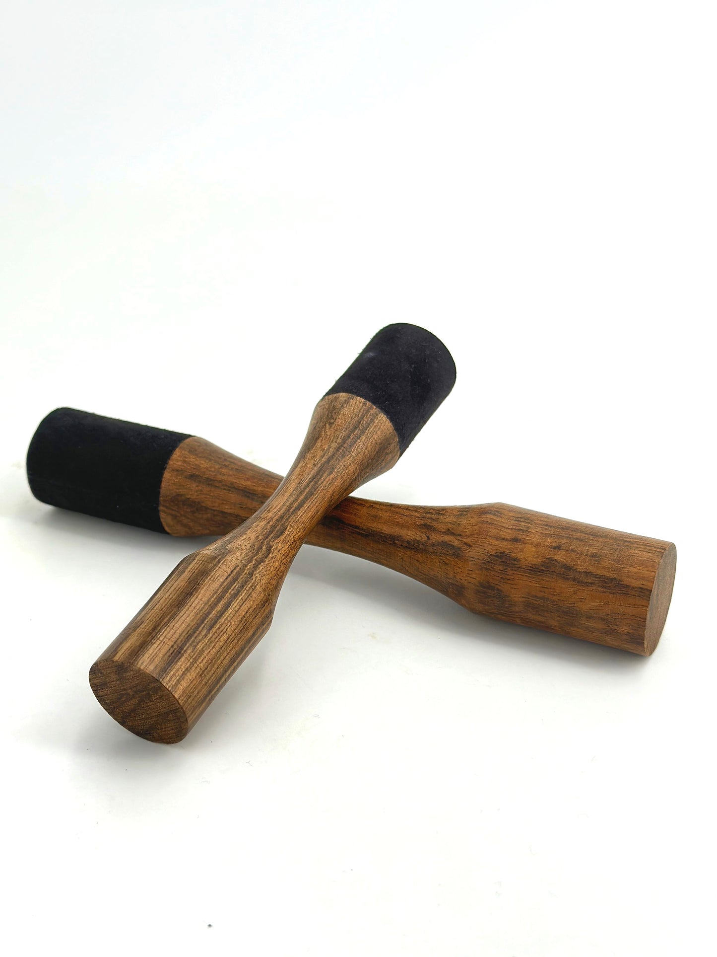 2Pcs Singing Bowl Mallet 100% Hand-Sculptured in Nepal Tibetan Singing Bowl Wooden Mallet Striker Sound Bowl Stick Meditation Accessories for Meditation Yoga Relaxation Healing Gifts( Streamline)