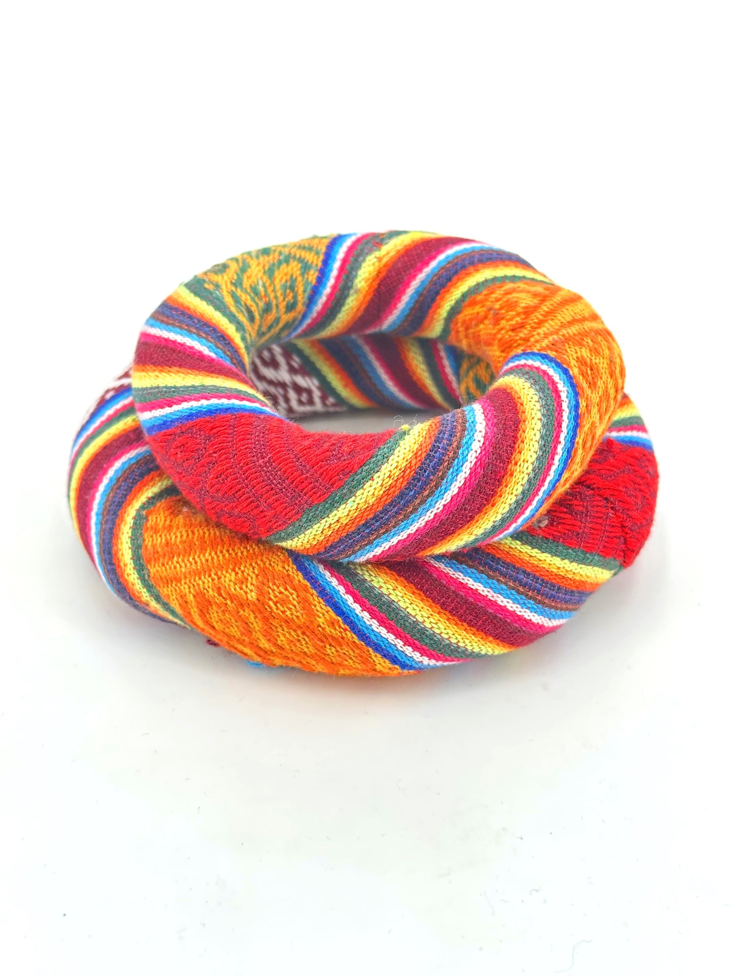 2PCS Silk Brocade Ring Cushion Pillow for Tibetan Singing Bowls 100% Hand-Made From Nepal